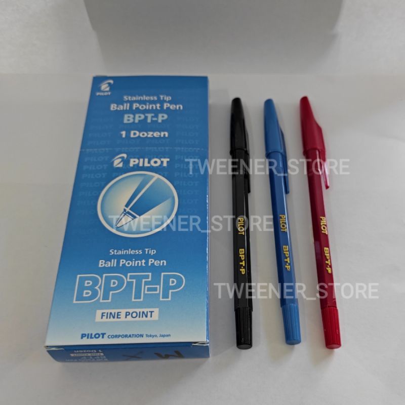

Pilot BPT-P Ballpoint Pen | Bolpen Pulpen Fine Point BPTP