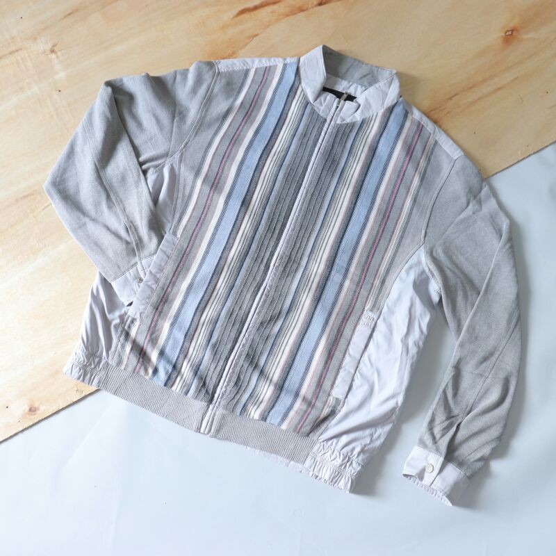 Jaket Bomber Vintage Strip DAKS LONDON