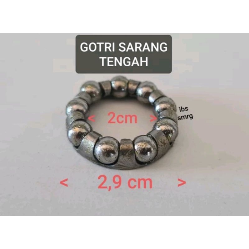 Gotri Sarang As Tengah . Pelor Ball Bearing Sepeda Crank