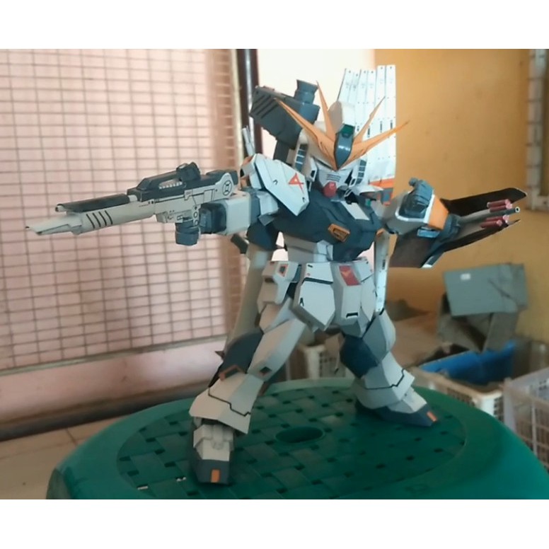 DIY Papercraft SD Gundam RX - 93 - NU