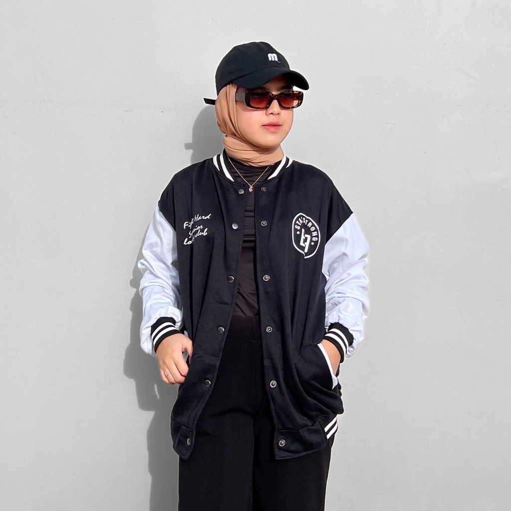 JAKET BASEBALL SWEATER WANITA 69 BASEBALL GAWAOFFICIAL SWEATER OVERSIZE WANITA SWEATER CEWEK SWEATER OVERSIZE CEWEK CREWNECK CEWEK CREWNECK WANITA JAKET BASEBALL CEWEK JAKE BASEBALL PRIA