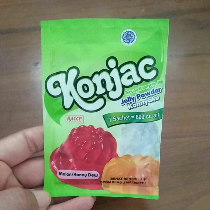 

Hemat!! Konjac Jelly Powder Konnyaku 6 gr /600 cc/Konyaku