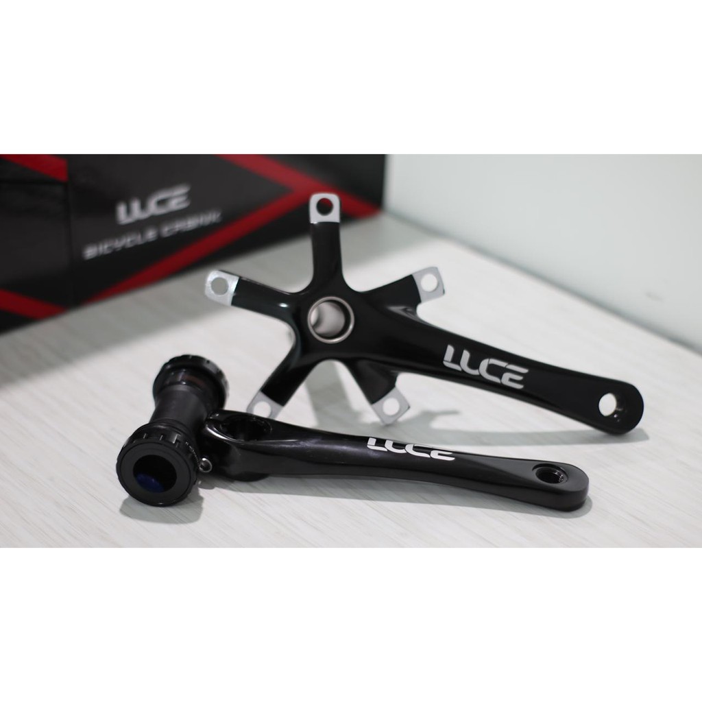 CRANKARM CRANK ARM LUCE BB HT2 HT 2 BCD130 BCD 130 170MM 170 MM HOLLOWTECH HOLLOW TECH SEPEDA