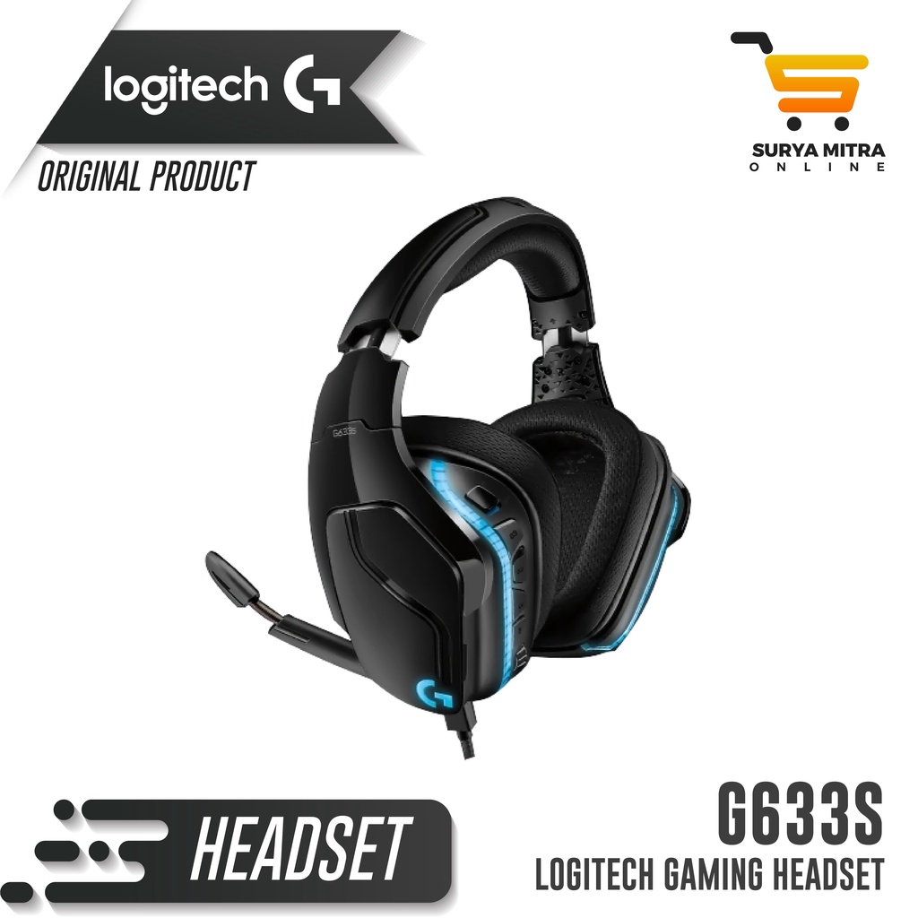 Logitech G633s 7.1 LIGHTSYNC Gaming Headset