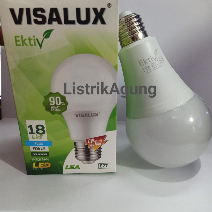 Lampu Led Visalux 18w Putih Bergaransi Grosir