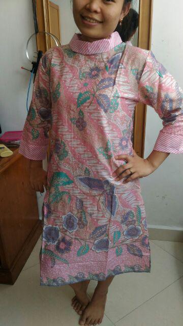 Restock!!! Dress/tunik Batik Cantik Afika