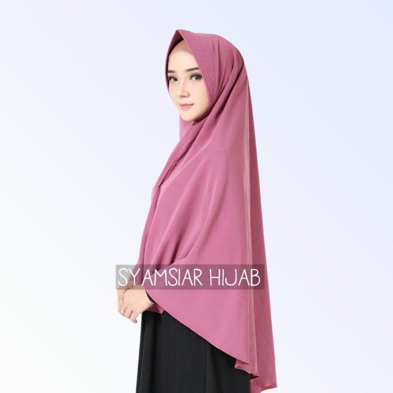 Jilbab / Hijab KHIMAR AIRA PINGUIN - Kerudung Instan Syari