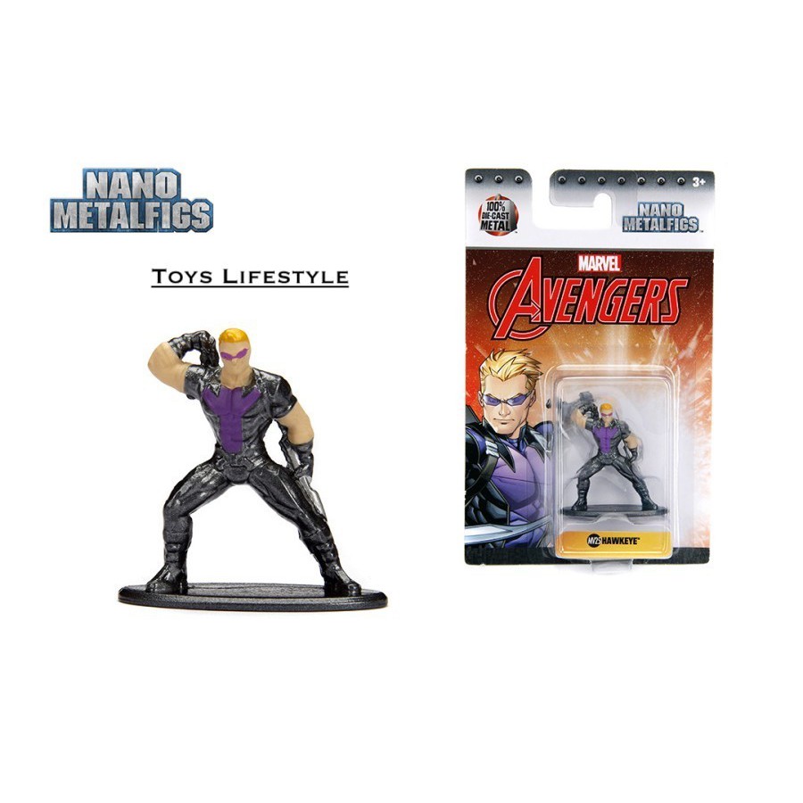 Jada Nano Metalfigs Action Figure Marvel Avengers - Hawkeye