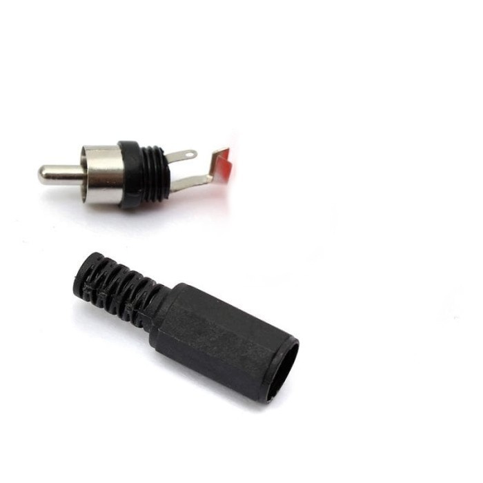 Connector Jack RCA Male Audio Video Konektor Jek TV Ampli DVD Player