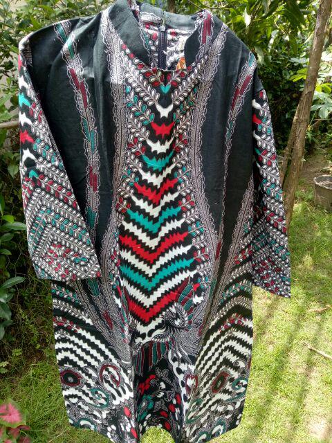 Bg - Batik Tunik Fujina Seragaman Pakaian Kerja Kantor Kondangan Murah