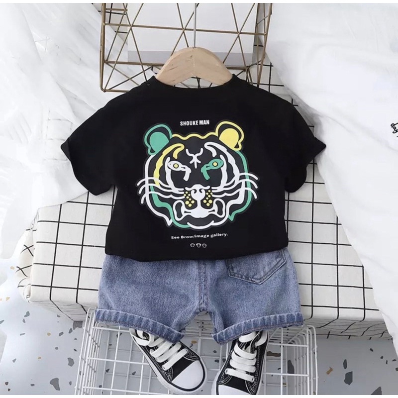 SETELAN BAJU ANAK BAJU DAN CELANA ANAK 1-5 TAHUN MOTIF TERBARU