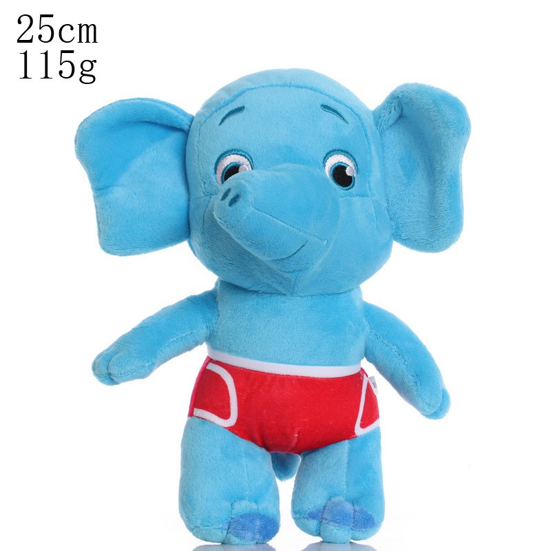 &lt; Available &gt; Word Party Plush Toy Cartoon Lulu Franny Bailey Kip Leopard Kangaroo Elephant Panda Stuffed Animal Soft Toys Kids Gift