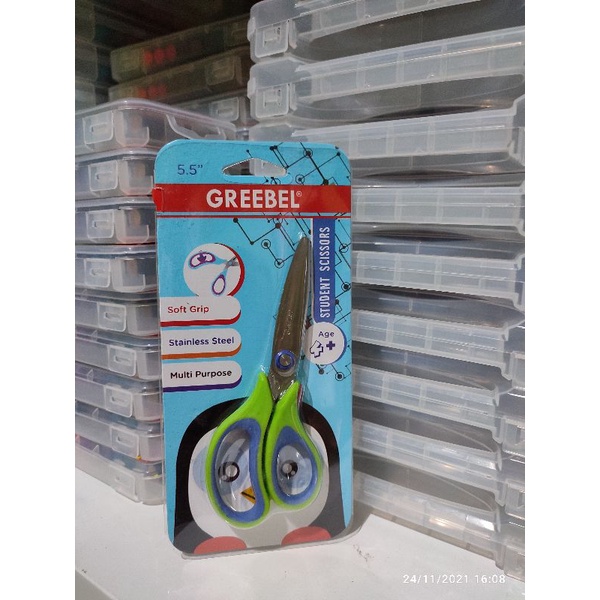 

Gunting Anak Greebel Student Scissor GBSC02