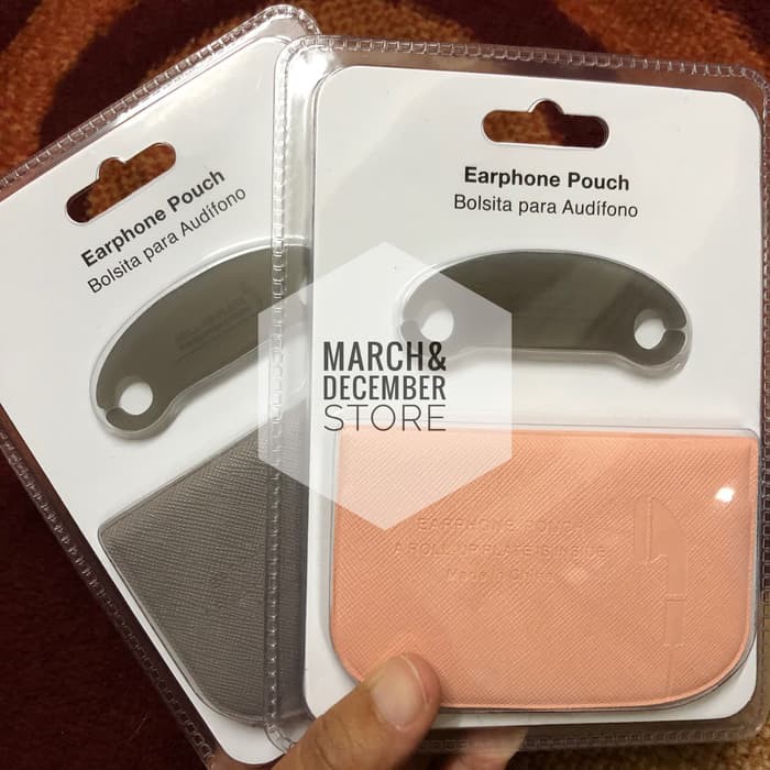 TER-HOT MINISO Earphone Case / Earphone Pouch - Ungu