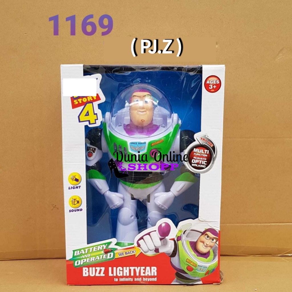Mainan Anak Robot Buzz Lightyear Toys Story / Mainan Robot Toys Story