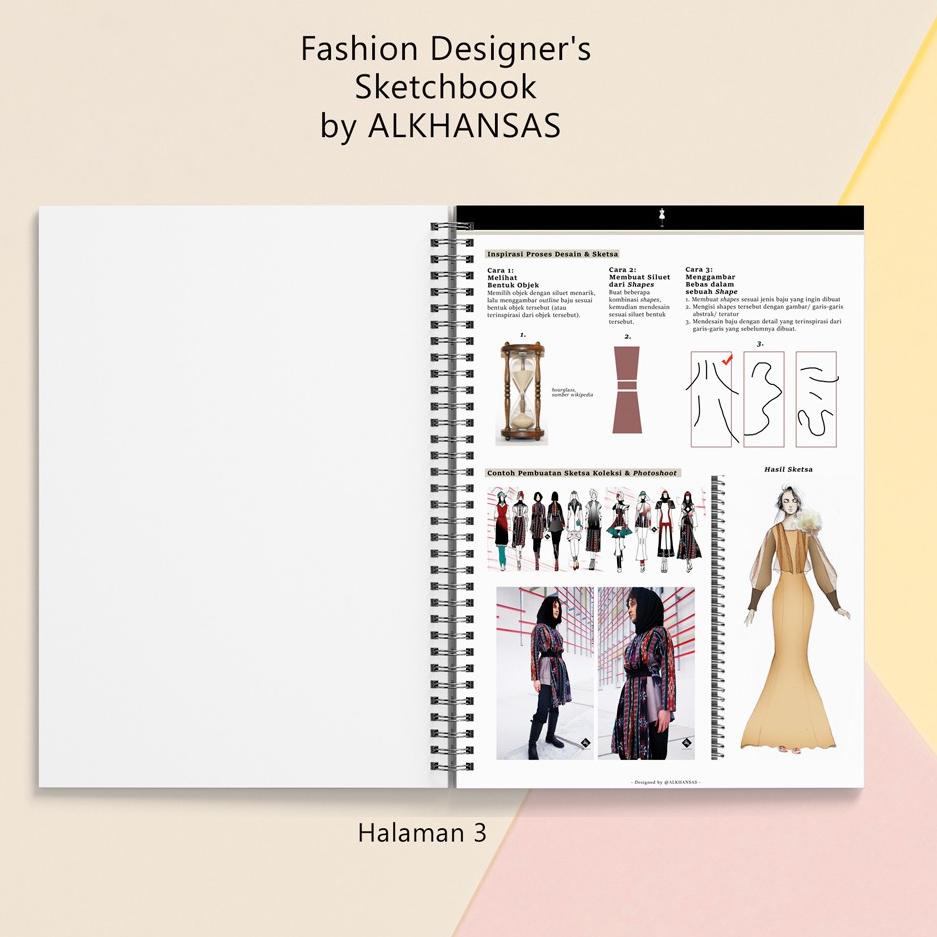 

Dijamin Miring harga.. Alkhansas - Buku Gambar Fashion Designer (Fashion Designer's Sketchbook) Volume 8