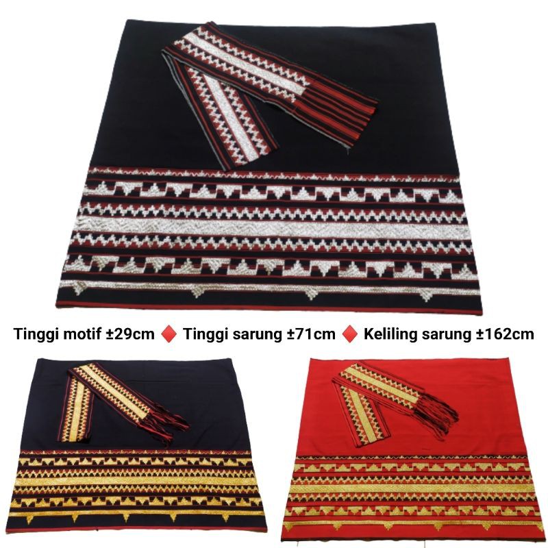 Kain Tapis Lampung Motif Abung Cuping Murah