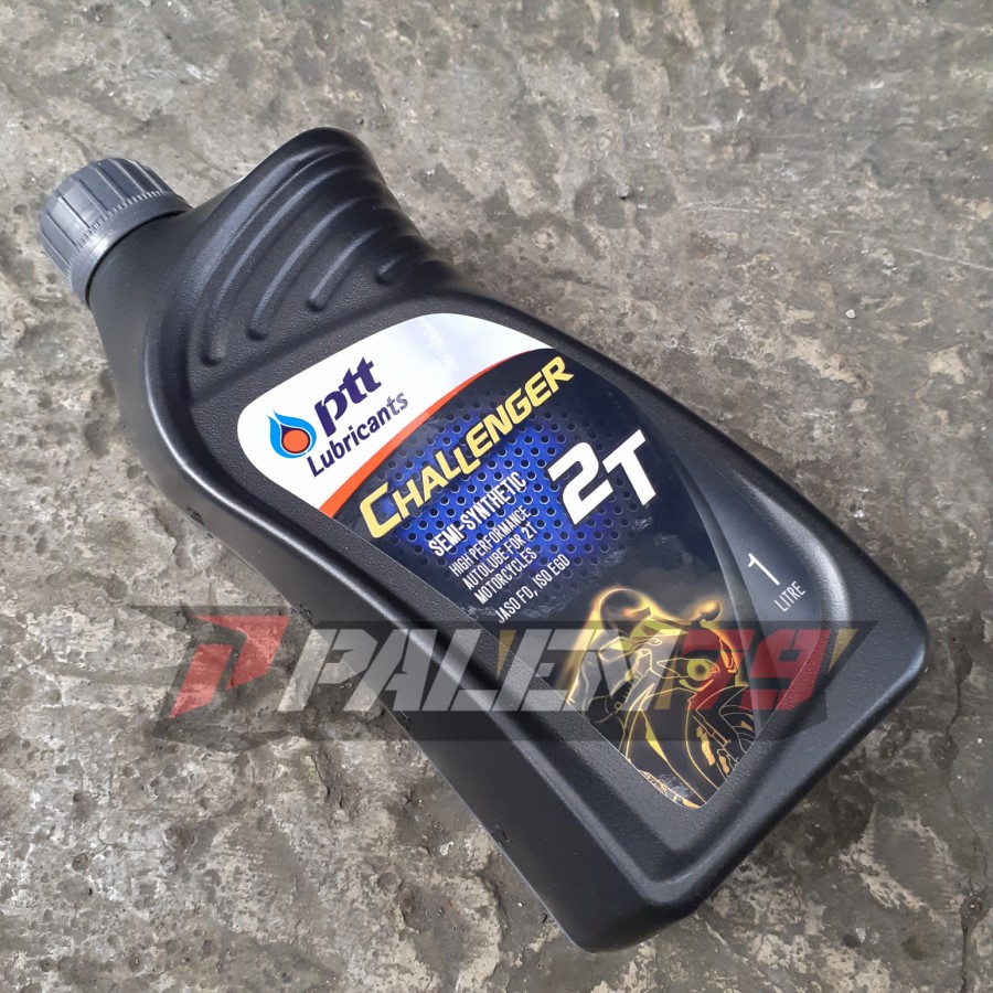Oli Samping 2Tak PTT Lubricants Challenger 1Liter 2 Tak Oil Ninja TS