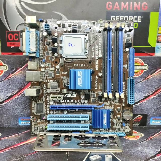 Motherboard Asus G41 Combo Memory RAM DDr2 DDr3 Socket LGA 775