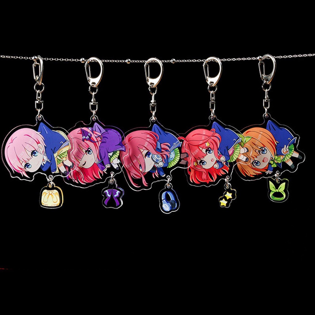 PREVA Keychain Itsuki Miku Ichika Nakano The Quintessential