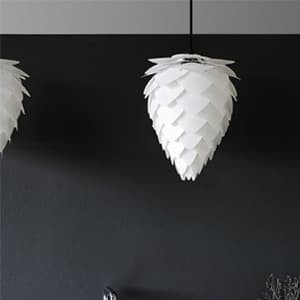 Conia White Mini Pendant Hanging Lamp Lampu Gantung Modern Minimalis