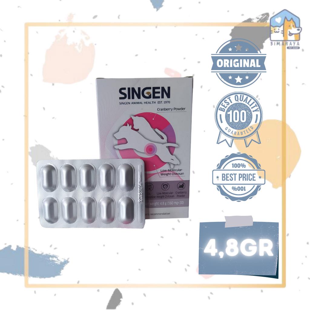 SINGEN VET URIEASE CAPSULE CAT&amp;DOG 4,8GR (VC1)