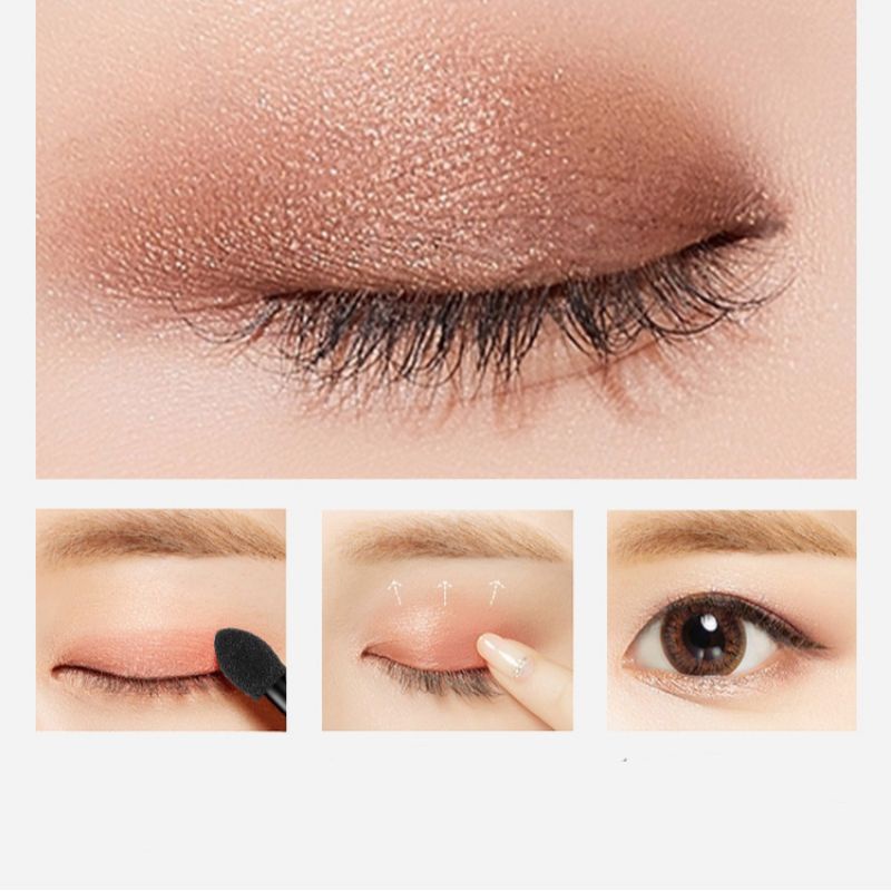 Lameila Eyeshadow Waterproof 3 Colors Soft And Cuddly Palette Eyeshadow Make Up Mata Tahan Lama Original 6g