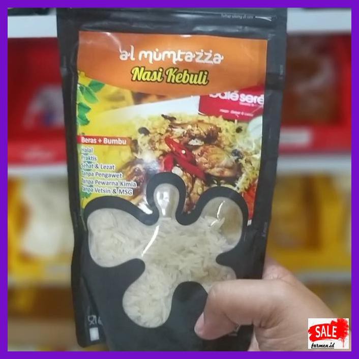 

Rasbeputih- Al Mumtazza Nasi Kebuli Instan -Aslii.