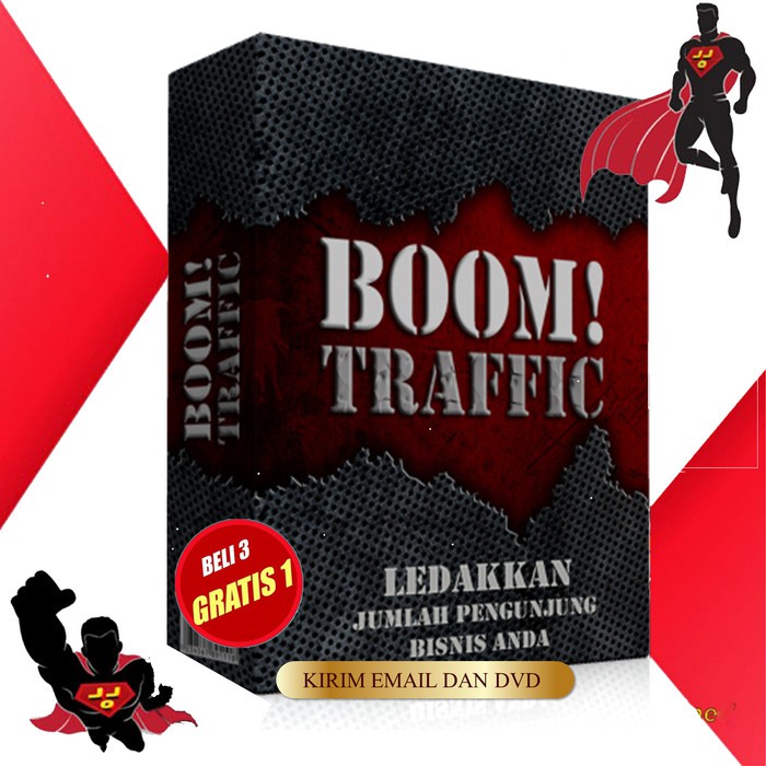 Ecourse BOOM TRAFFIC - Tingkatkan Jumlah Pengunjung Online JKT