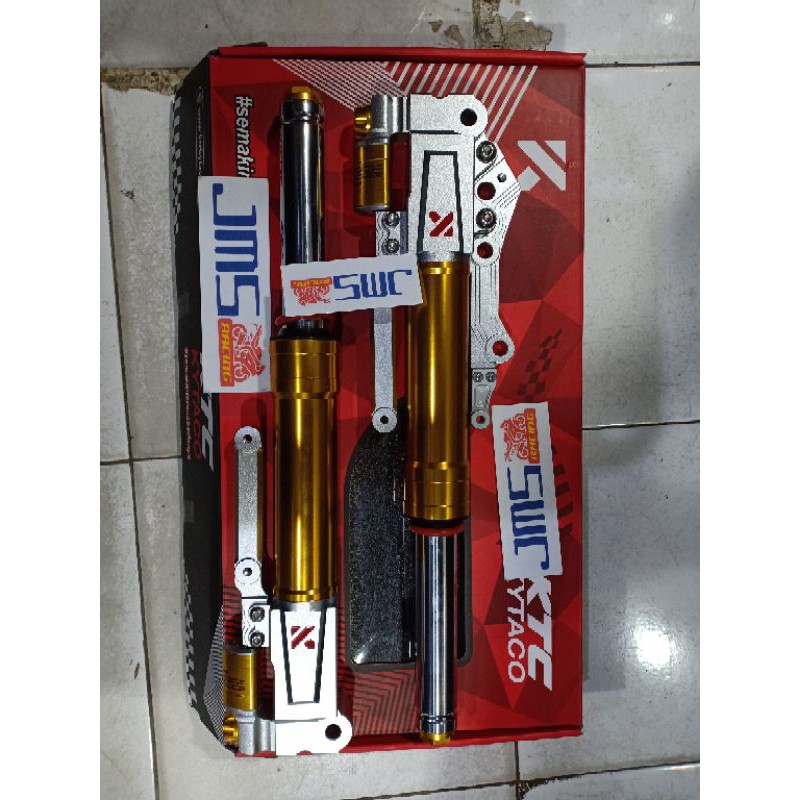 up side down usd depan ktc kytaco cnc yamaha nmax old dan nmax new pnp