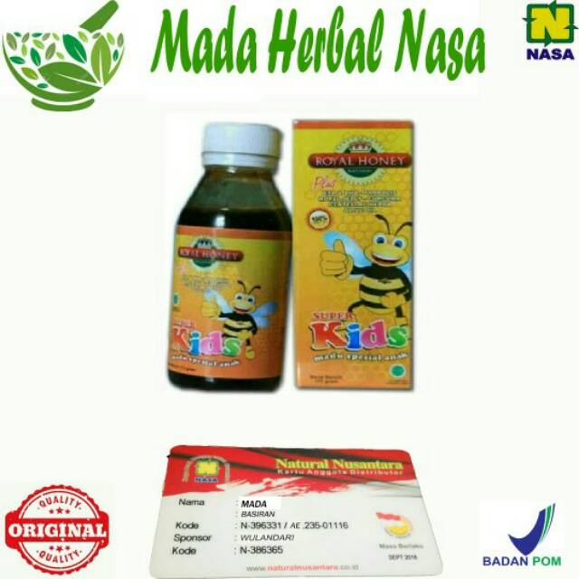 

Natural honey super kids
