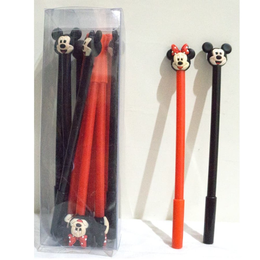 

Pulpen fancy Kepala Mickey and minnie