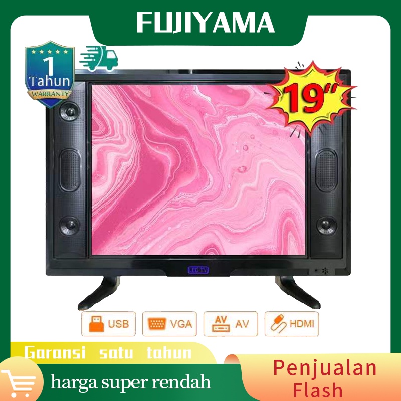 *Fujiyama*  Digital TV LED TV 19 INCH HD Ready FHD TV  Monitor Pc/Gaming/Komputer TV  Murah TV