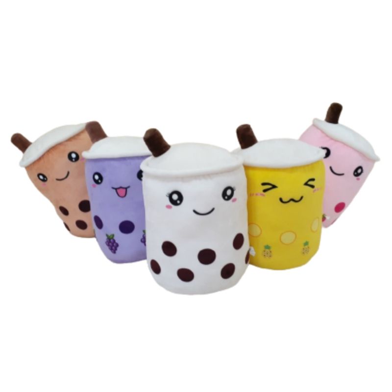 Boneka Boba Gentonh Bubble Milk Tea Brown Sugar