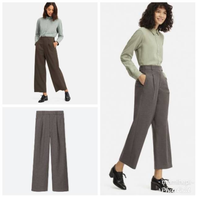 celana high waist uniqlo