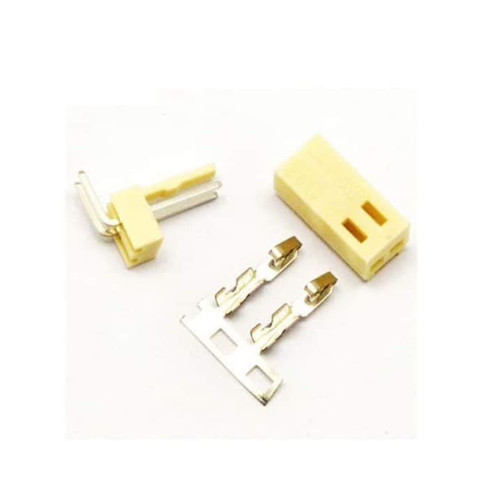 Konektor White Housing 2 Pin Siku Socket soket Connector 2Pin Edge