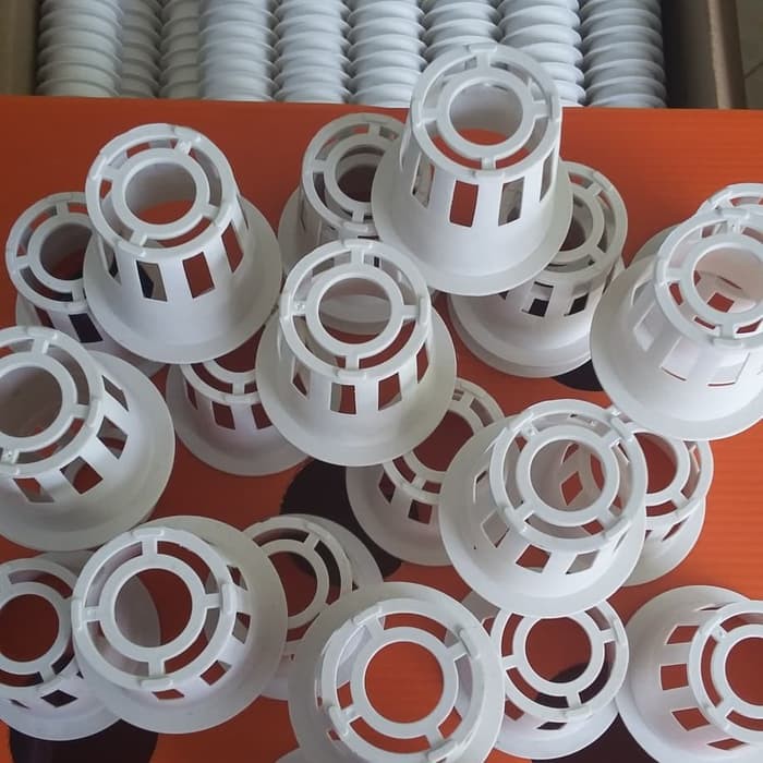 Grosir netpot 5 cm putih 100 pcs