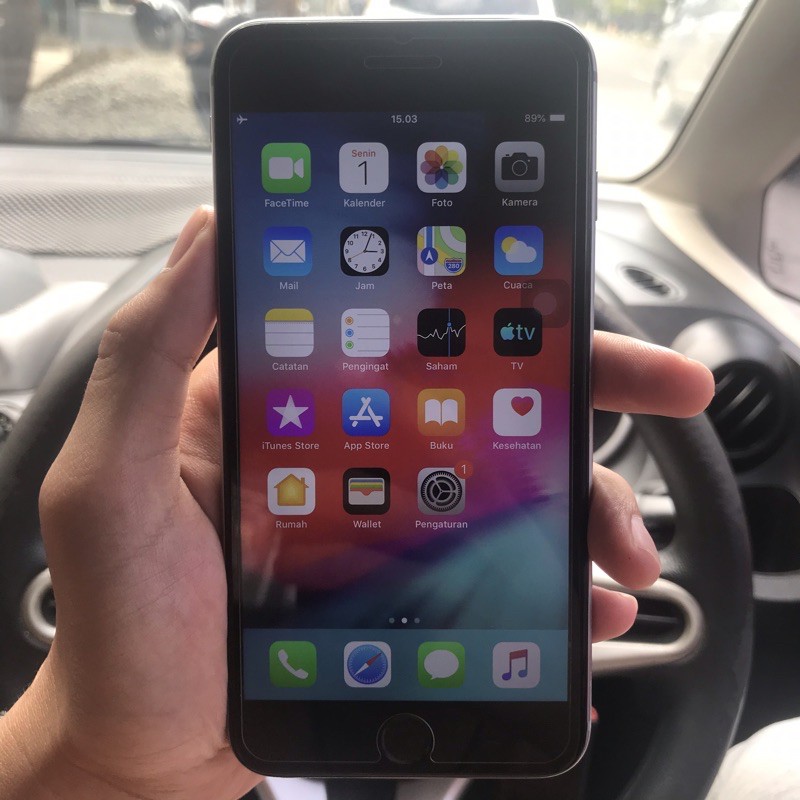 iphone 6 plus 16gb second fullset