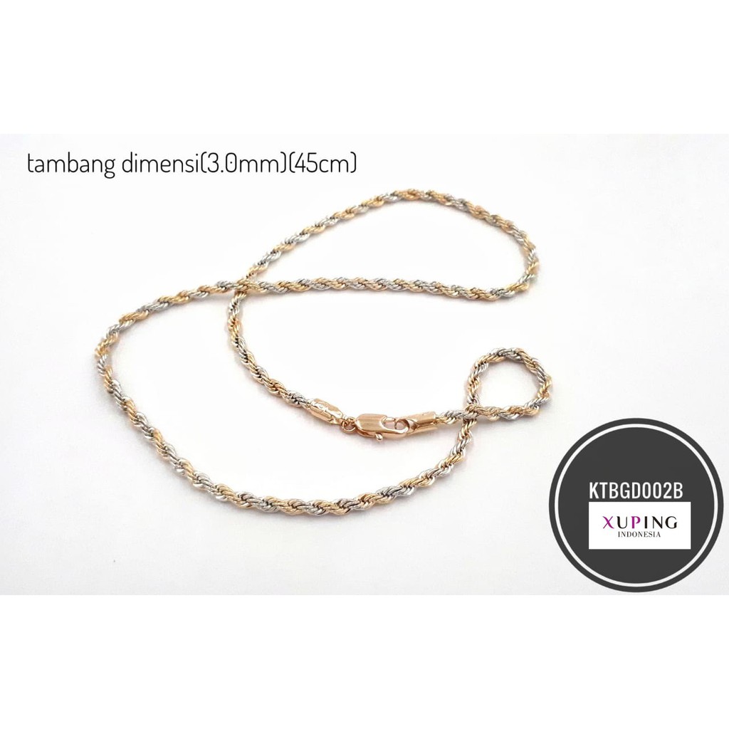 Kalung Tambang Dimensi B Xuping