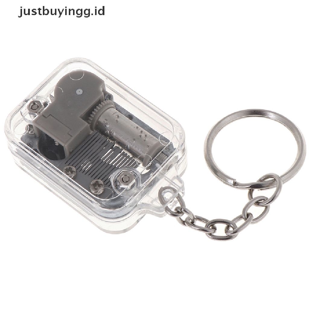 Kotak Musik DIY 18 Tones Music Box Keychain - Kotak Musik Musical Box - Hadiah Kado Unik