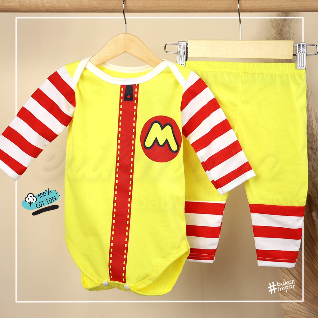 ❤️jumper bayi baju bayi lucu mcd mcdonald baju anak❤️