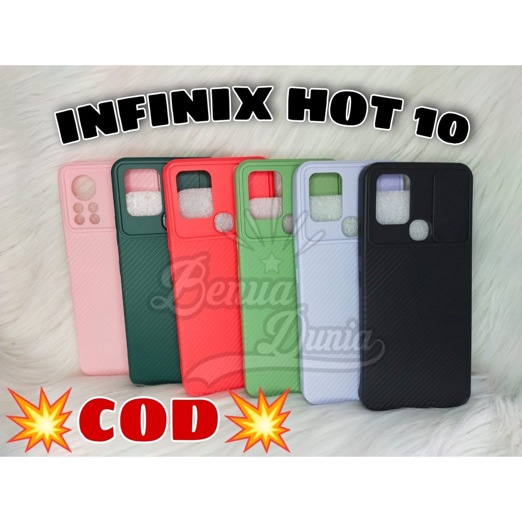 SOFTCASE SLIDE INFINIX SMART 6 // SOFTCASE SLIDE SLEDING PELINDUNG KAMERA KAMERA INFINIX SMART 6 - BD