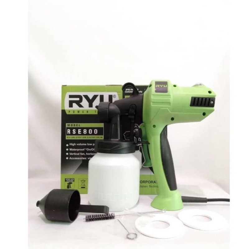 SPRAY GUN ELECTRIC RYU RSE 800 / SEMPROTAN CAT ELECTRIK RYU