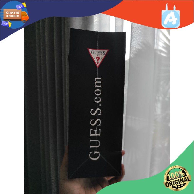 JAM TANGAN WANITA Paperbag Guess Ori