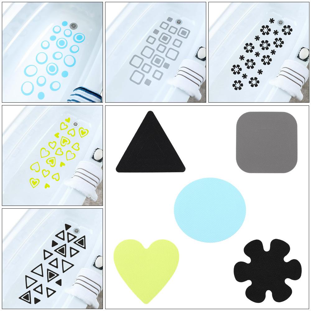 Suyo 12pcs / Set Stiker Lantai Kamar Mandi / Kolam Renang Anti Slip / Air