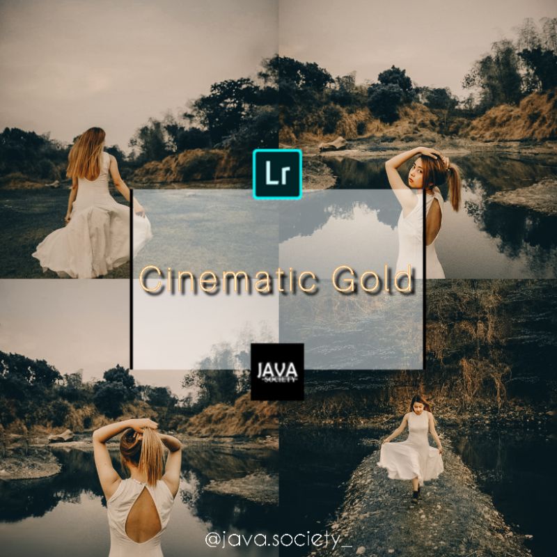 Jual Preset Lightroom Premium Satuan Cinematic Gold Termurah Untuk Android Dan Ios Shopee