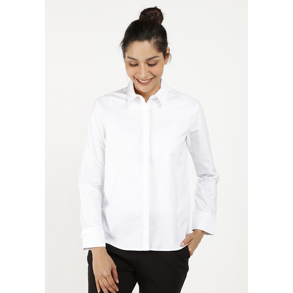 Jack Nicklaus Tully Kemeja Wanita Slim Fit Putih Shopee Jack Nicklaus Tully Kemeja Wanita Slim Fit Putih Shopee