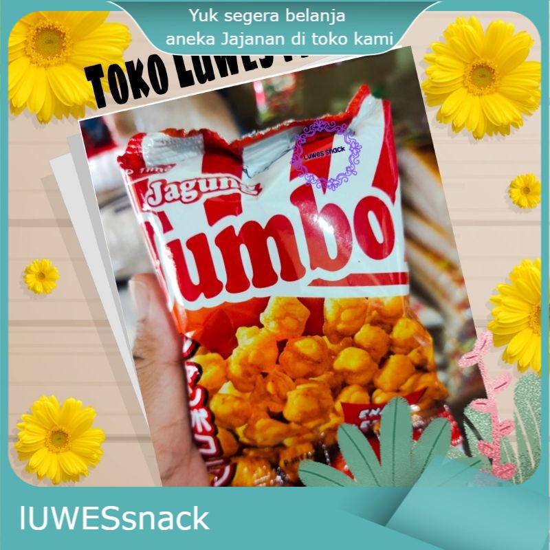 

jumbo jagung isi 10pc -jajanan jadul -makanan ringan- snack ringan -chiki chiki -cemilan- jajanan anak kekinian