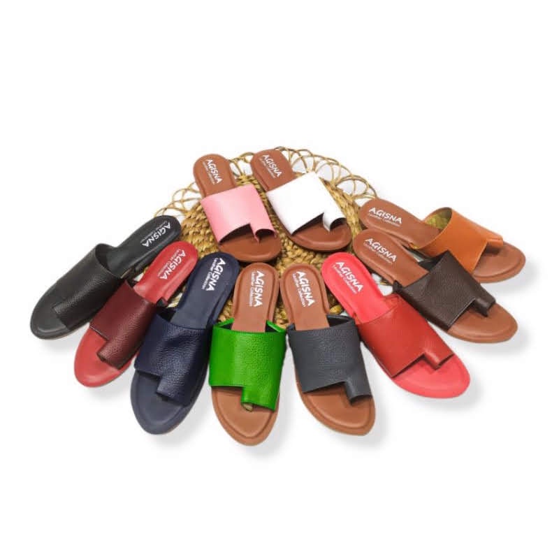 sandal kulit wanita model kokop jempol sandal kulit asli wanita original garut sandal kulit wanita a