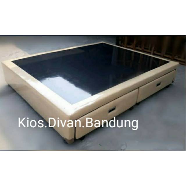 Divan 2 laci Tanpa sandaran Dipan Bandung